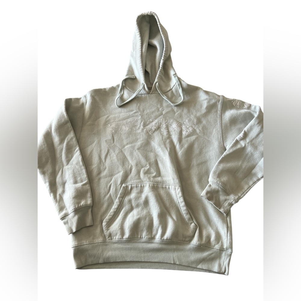 Honolua Surf Co women’s mint green graphic hoodie size M